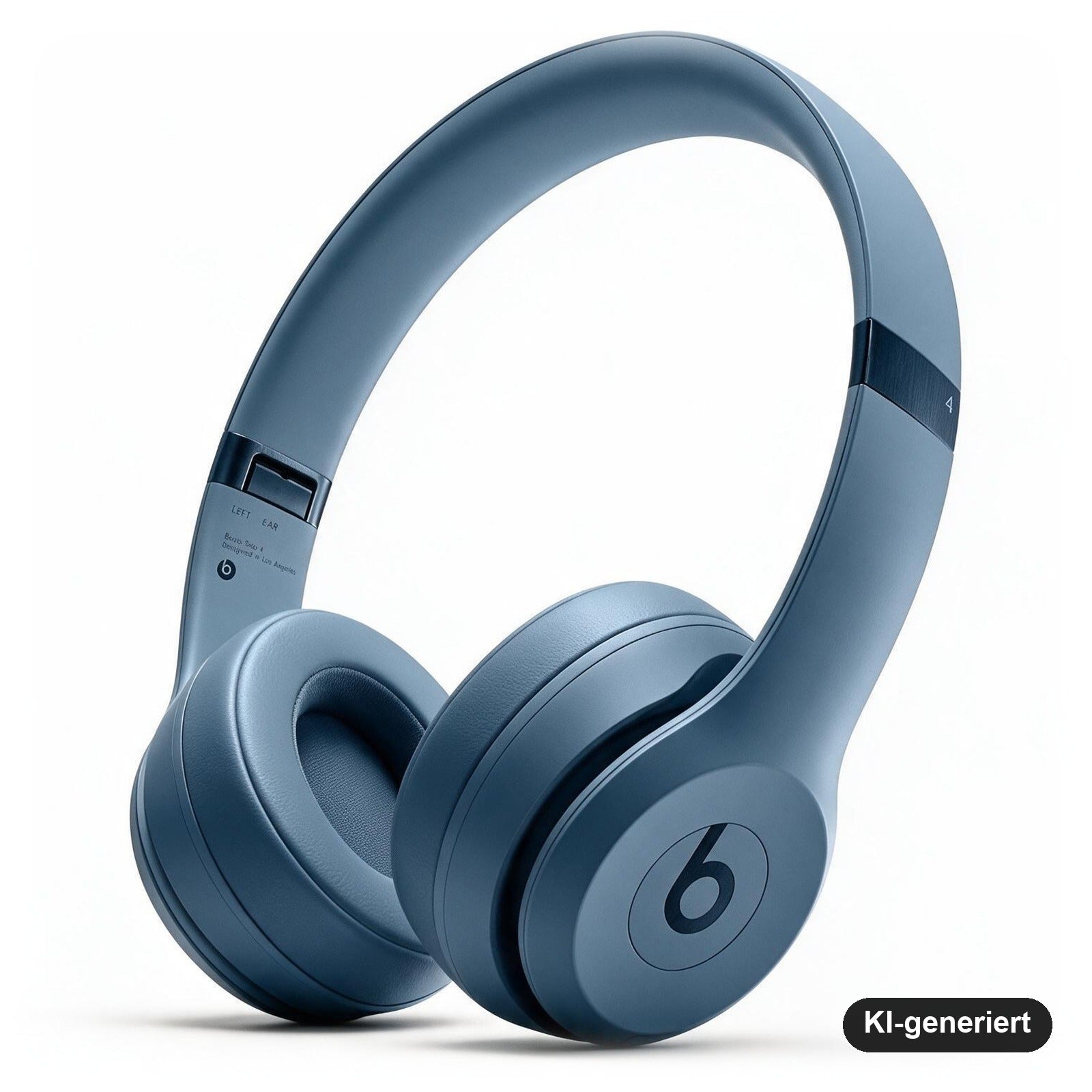 Beats Solo 4 Kabellose Bluetooth On-Ear-Kopfhörer mit 50 Stunden Akkulaufzeit, Schieferblau