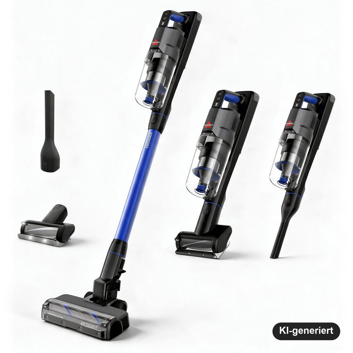 BISSELL PowerClean FurFinder Akku-Staubsauger 200 W, 3-in-1, FurFinder-Licht, HEPA-Filter, Wechselakku, bis 40 Min. Lauf