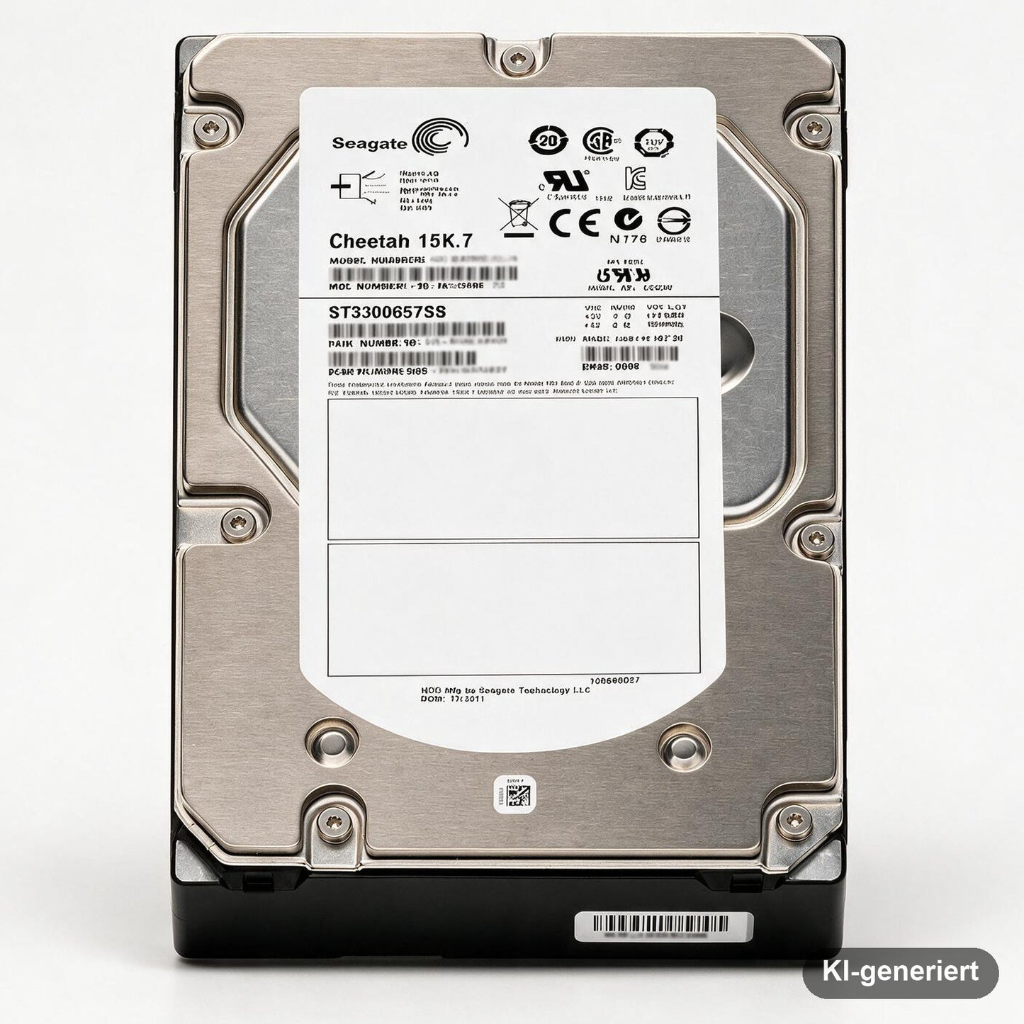 Seagate Cheetah 15K.7 ST3600057SS Interne Festplatte 600GB (8,9 cm (3,5 Zoll), 15000rpm, 3,4 ms Zugriffszeit, 16 MB Cach