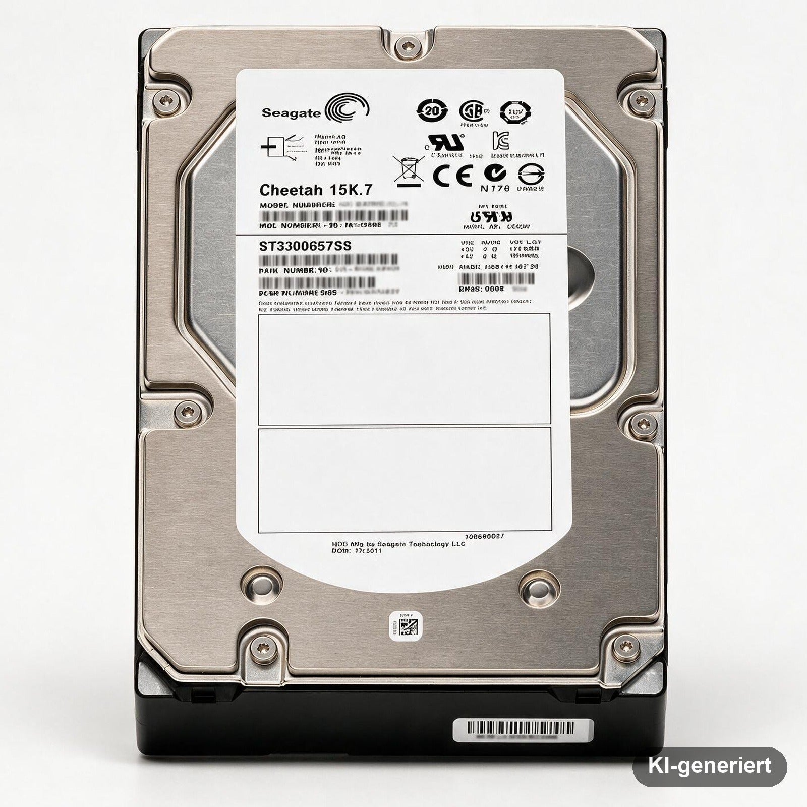 Seagate Cheetah 15K.7 ST3600057SS Interne Festplatte 600GB (8,9 cm (3,5 Zoll), 15000rpm, 3,4 ms Zugriffszeit, 16 MB Cach