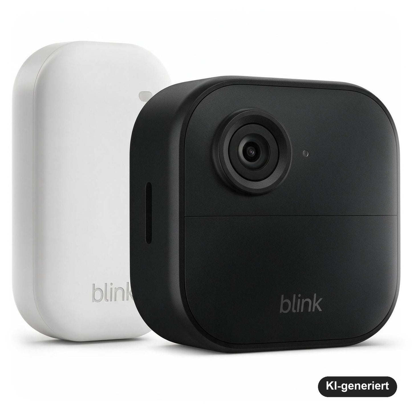 Blink Outdoor 4 Kabellose HD-Überwachungskamera 1-Kamera-System mit Sync Module Core, Schwarz