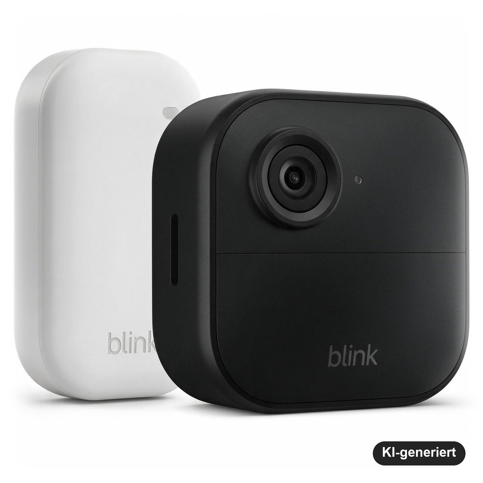 Blink Outdoor 4 Kabellose HD-Überwachungskamera 1-Kamera-System mit Sync Module Core, Schwarz