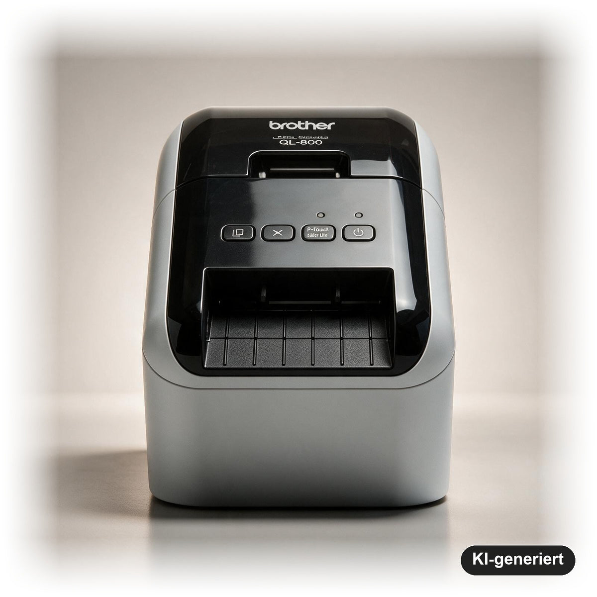Brother QL-800 Etikettendrucker, Thermodirekt, Schwarz-Rot-Druck, USB, 62 mm, mit automatischem Abschneider