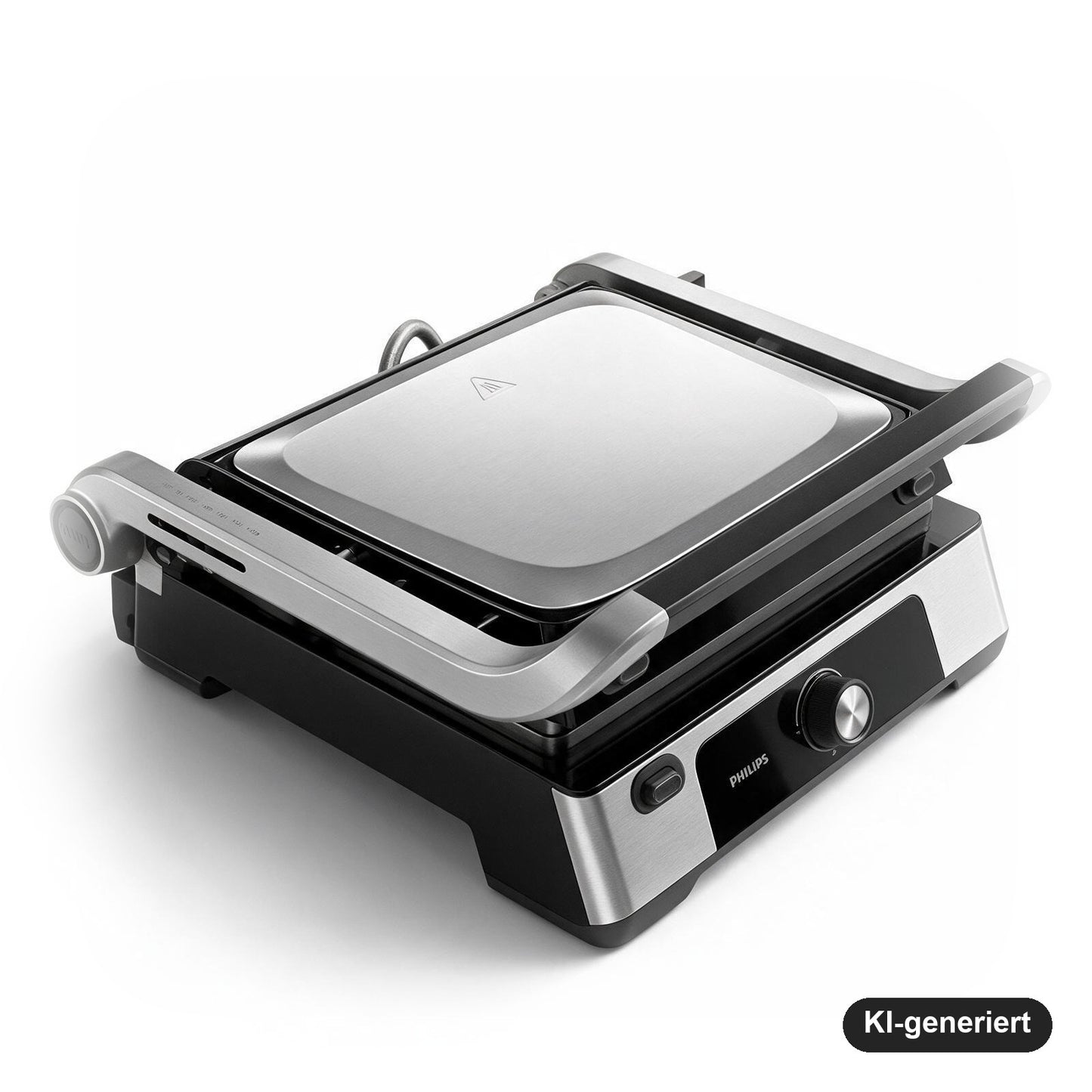Philips 5000 Series Kontaktgrill 2.200 W, 60-200 °C, 180° aufklappbar