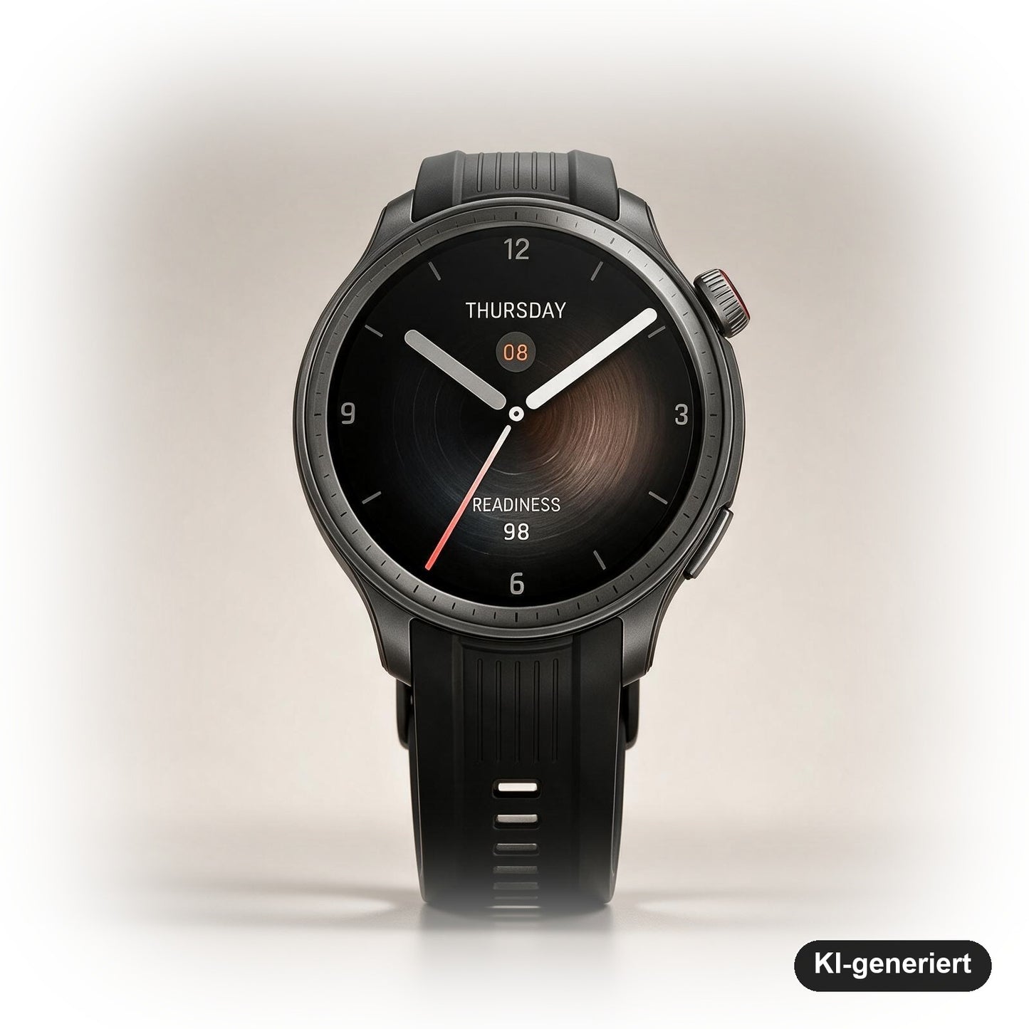 Amazfit Balance Smartwatch 46 mm mit 1,5 Zoll AMOLED-Display, GPS und 14 Tagen Akkulaufzeit, Schwarz