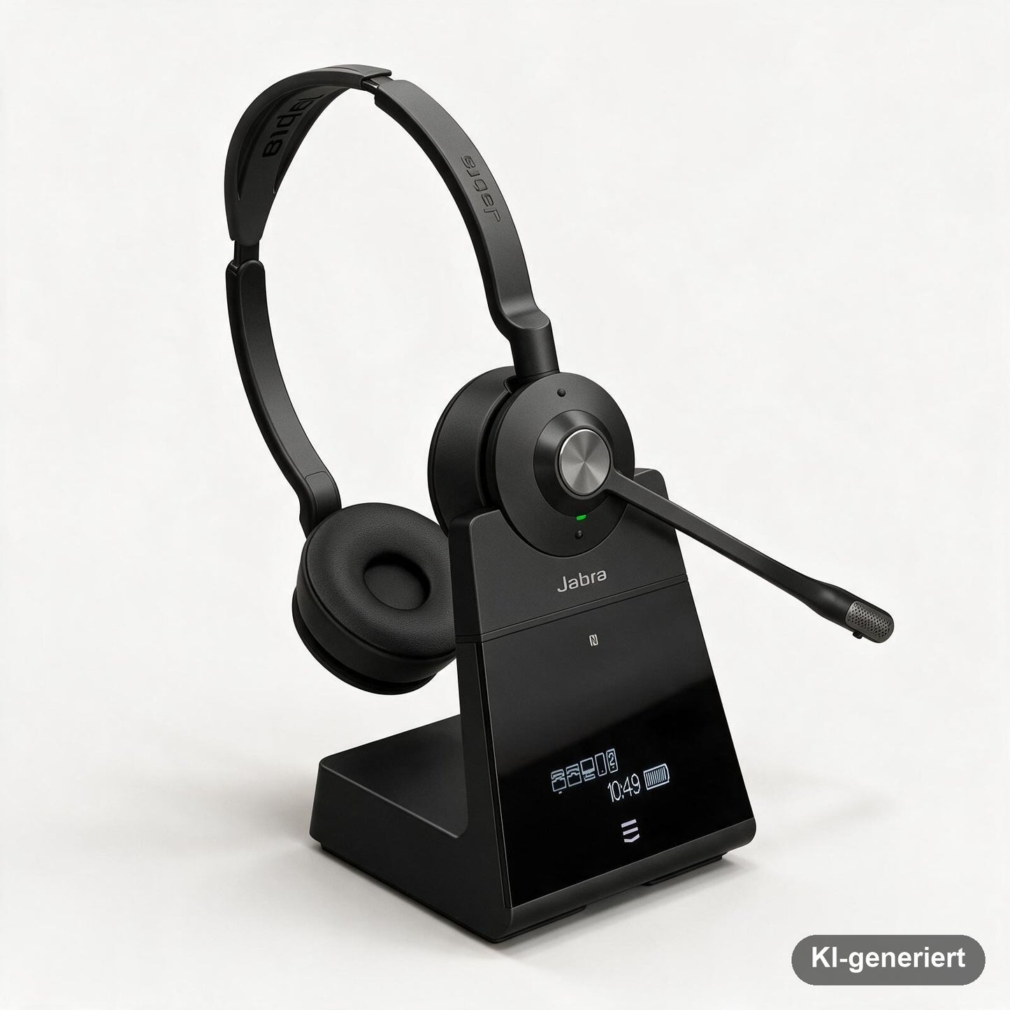 Jabra Engage 75 SE Stereo DECT-Headset mit Basisstation, schnurlos, Bluetooth, Schwarz