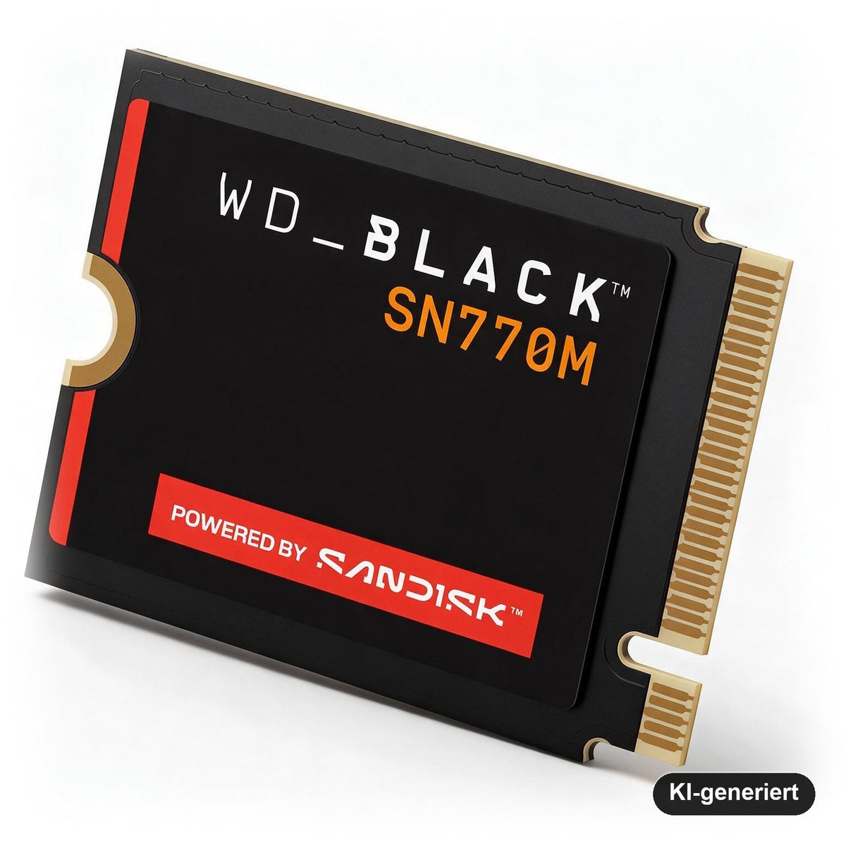 WD_BLACK SN770M 500 GB M.2 2230 NVMe SSD, PCIe Gen4, bis zu 5.000 MB/s