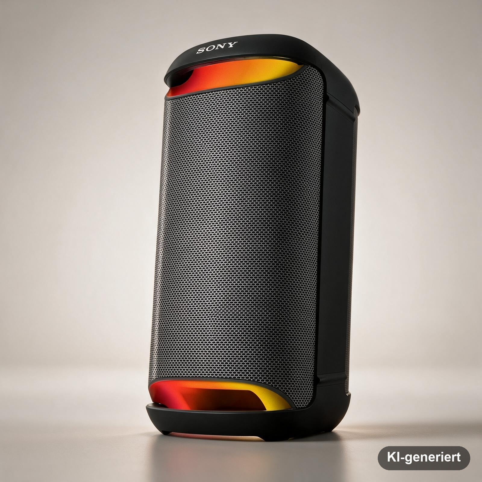 Sony SRS-XV500 Kabelloser Bluetooth-Partylautsprecher mit MEGA BASS, LED-Beleuchtung und Karaoke-Eingängen, Schwarz
