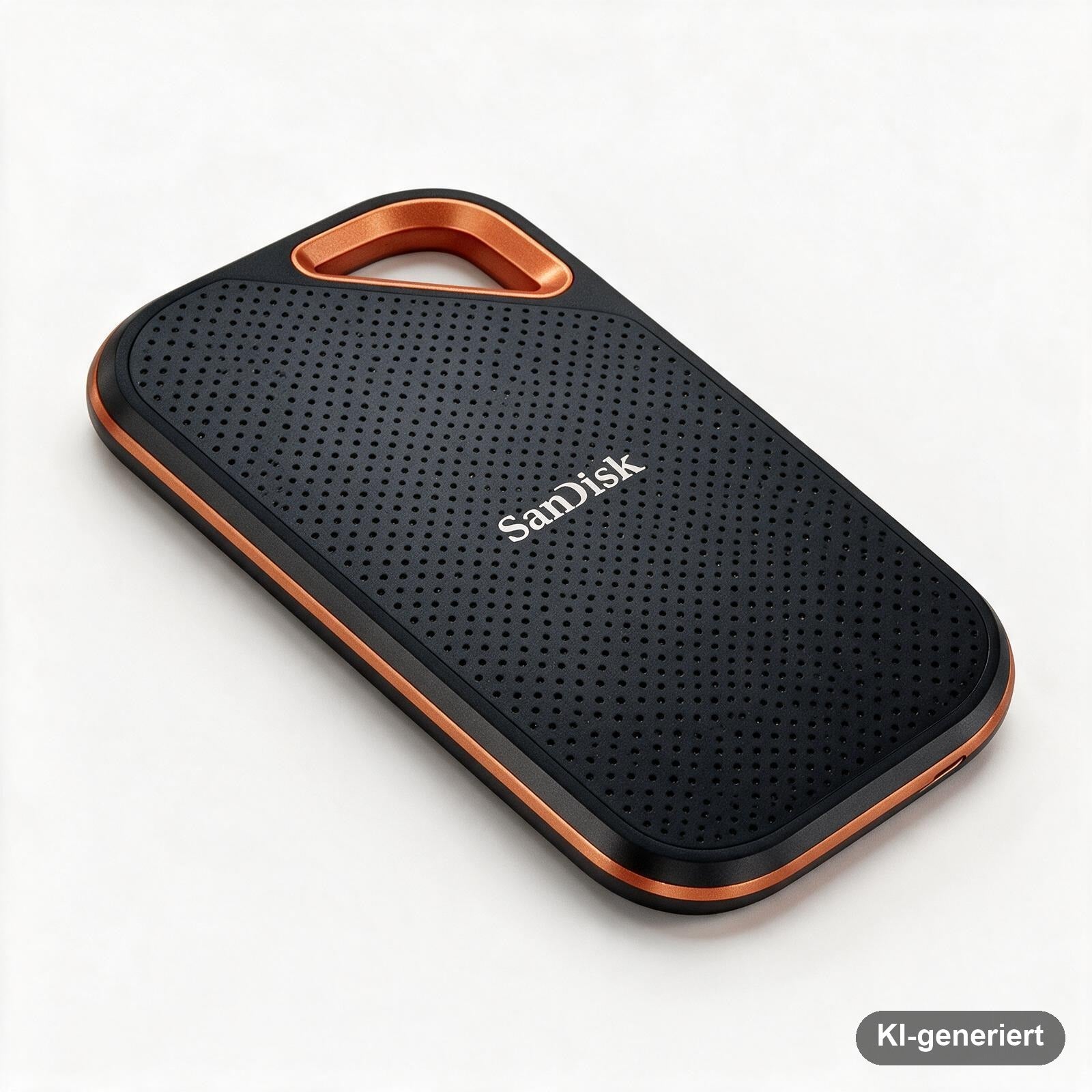 SanDisk Extreme PRO Portable SSD 2 TB, externe SSD, USB-C, bis 2.000 MB/s, IP65