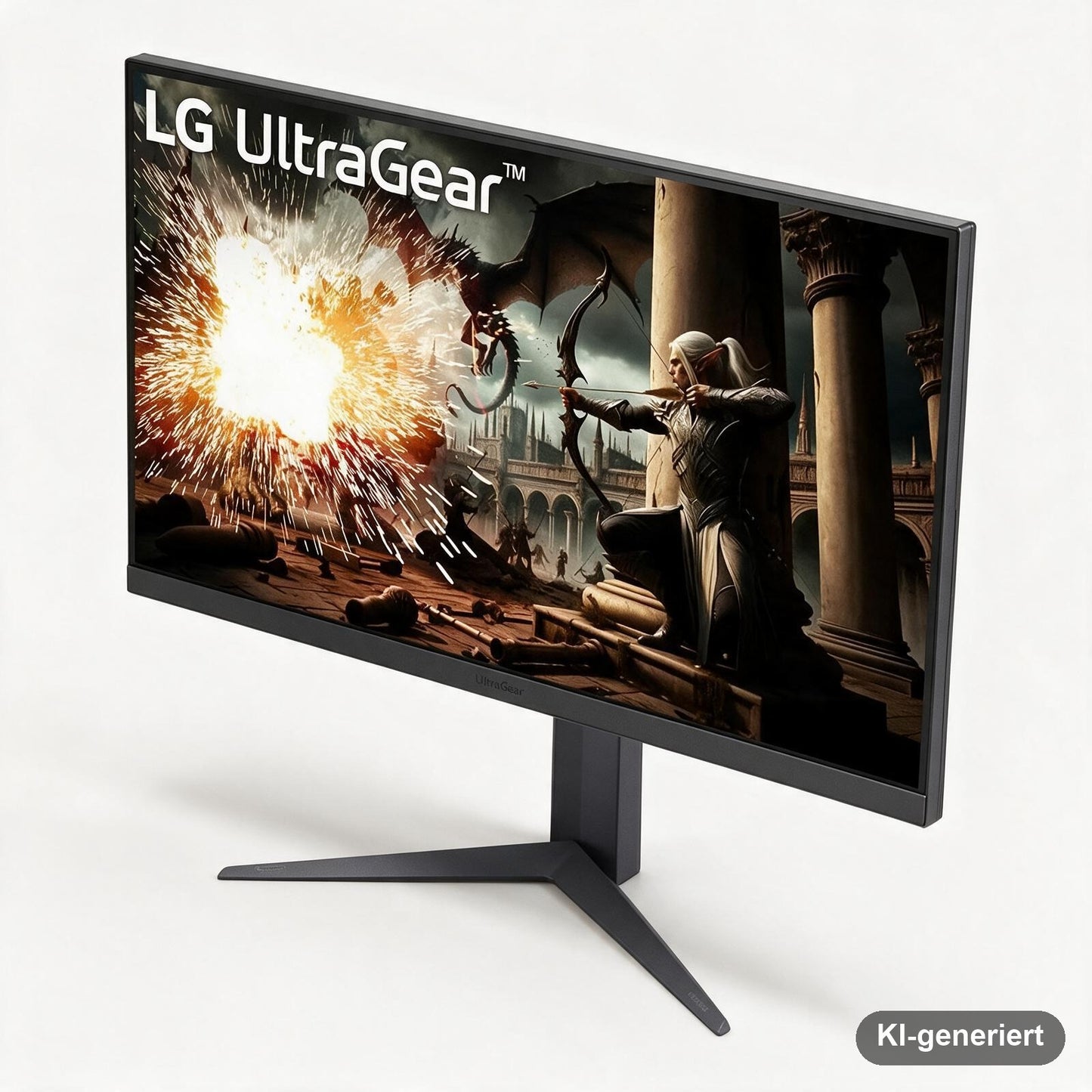 LG UltraGear 32GS75Q-B Gaming-Monitor 31,5 Zoll (80 cm), QHD 2560 x 1440, IPS, 180 Hz, 1 ms, Schwarz