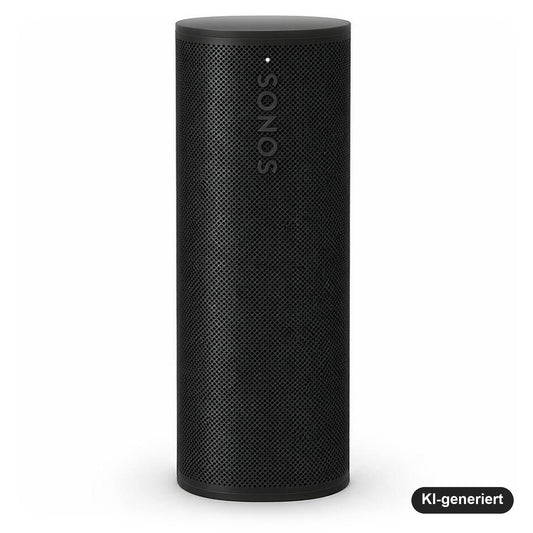 Sonos Roam 2 Mobiler WLAN- und Bluetooth-Lautsprecher, IP67, bis 10 Std. Akku, schwarz