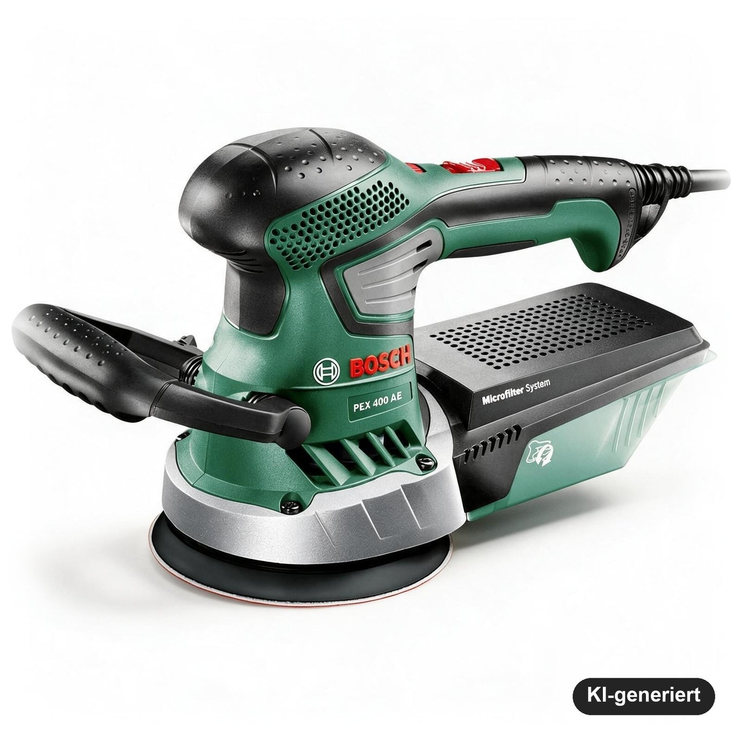 Bosch Exzenterschleifer PEX 400 AE, 370 W, 125 mm Schleifteller, im Koffer