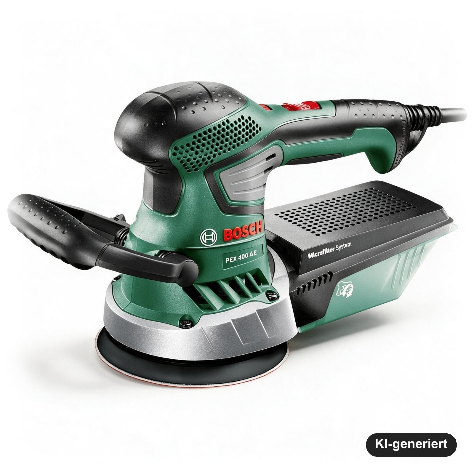 Bosch Exzenterschleifer PEX 400 AE, 370 W, 125 mm Schleifteller, im Koffer