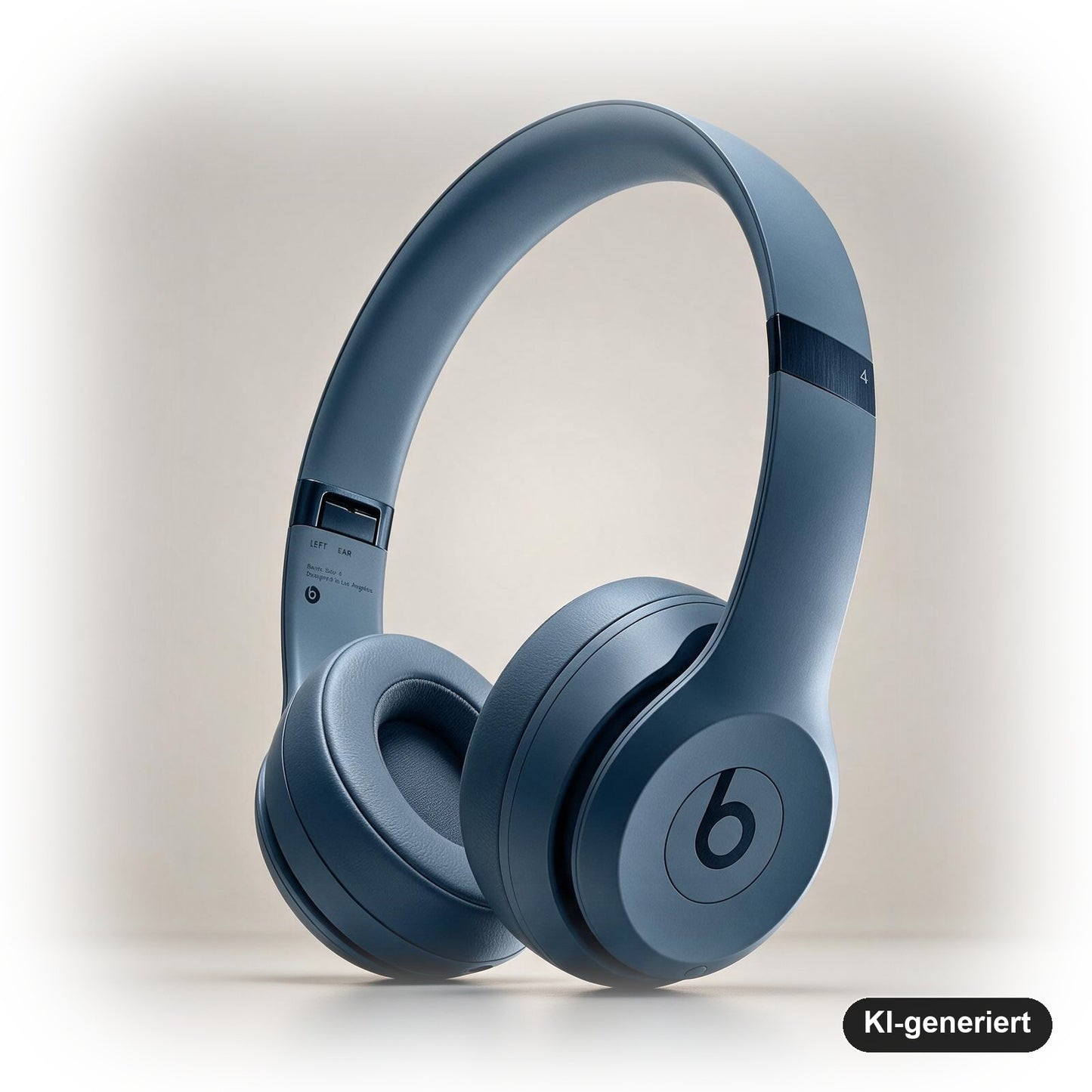 Beats Solo 4 Kabellose Bluetooth On-Ear-Kopfhörer mit 50 Stunden Akkulaufzeit, Schieferblau