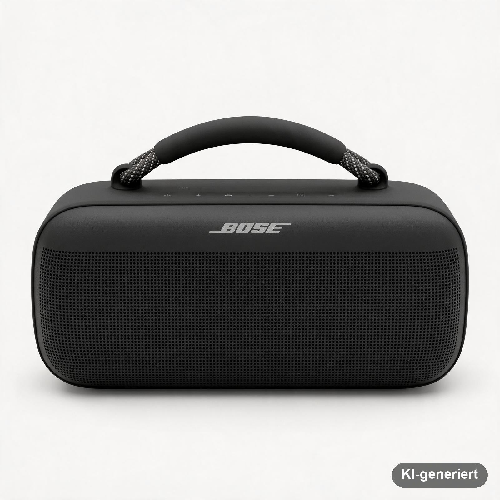 Bose SoundLink Max tragbarer Bluetooth-Lautsprecher, IP67, bis 20 h Akku, USB-C, AUX, Schwarz