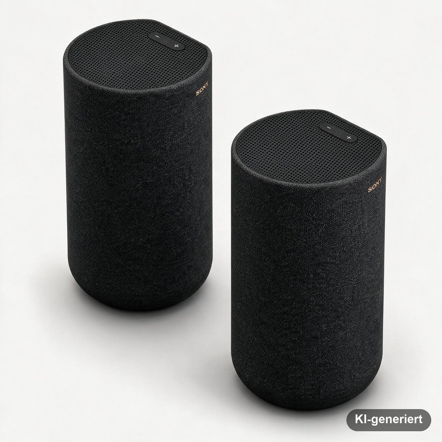Sony SA-RS5 kabellose zweifache Rear-Lautsprecher mit integriertem Akku (180W Gesamtleitung), Schwarz