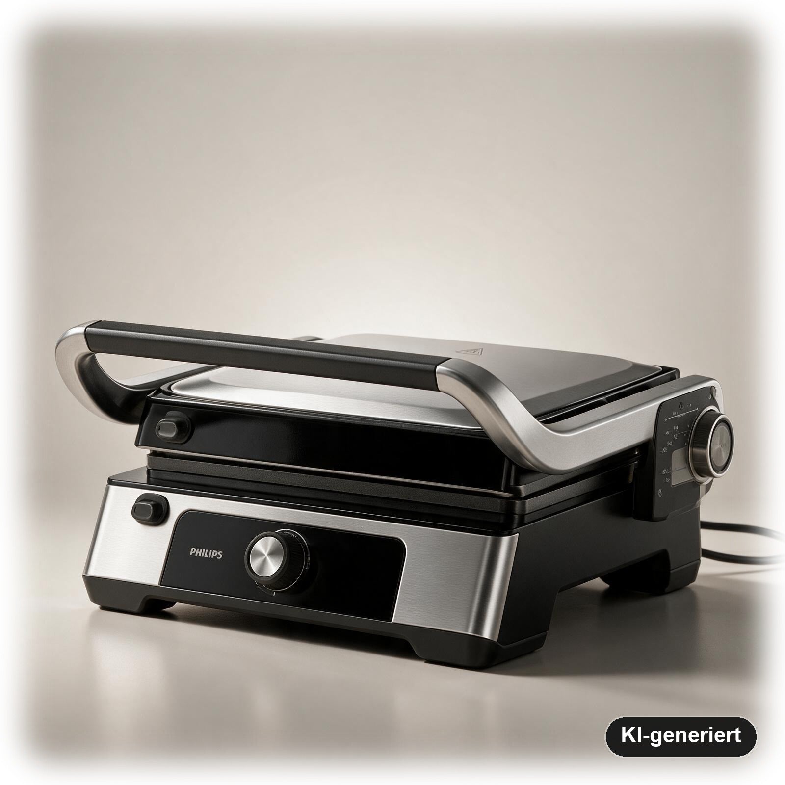 Philips 5000 Series Kontaktgrill 2.200 W, 60-200 °C, 180° aufklappbar