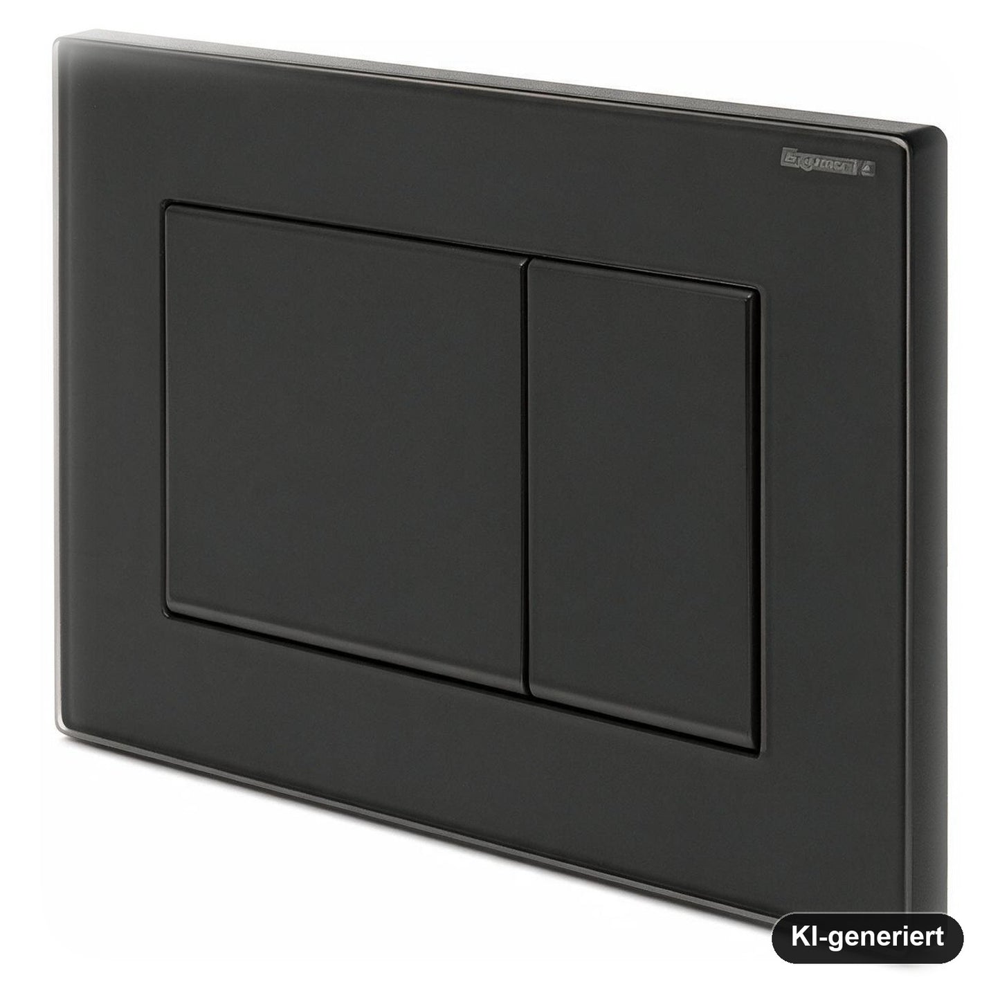 Geberit Sigma30 Betätigungsplatte für 2-Mengen-Spülung, schwarz matt, Easy-to-Clean