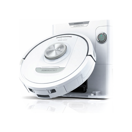 Shark PowerDetect Saugroboter mit Absaugstation – Weiß
